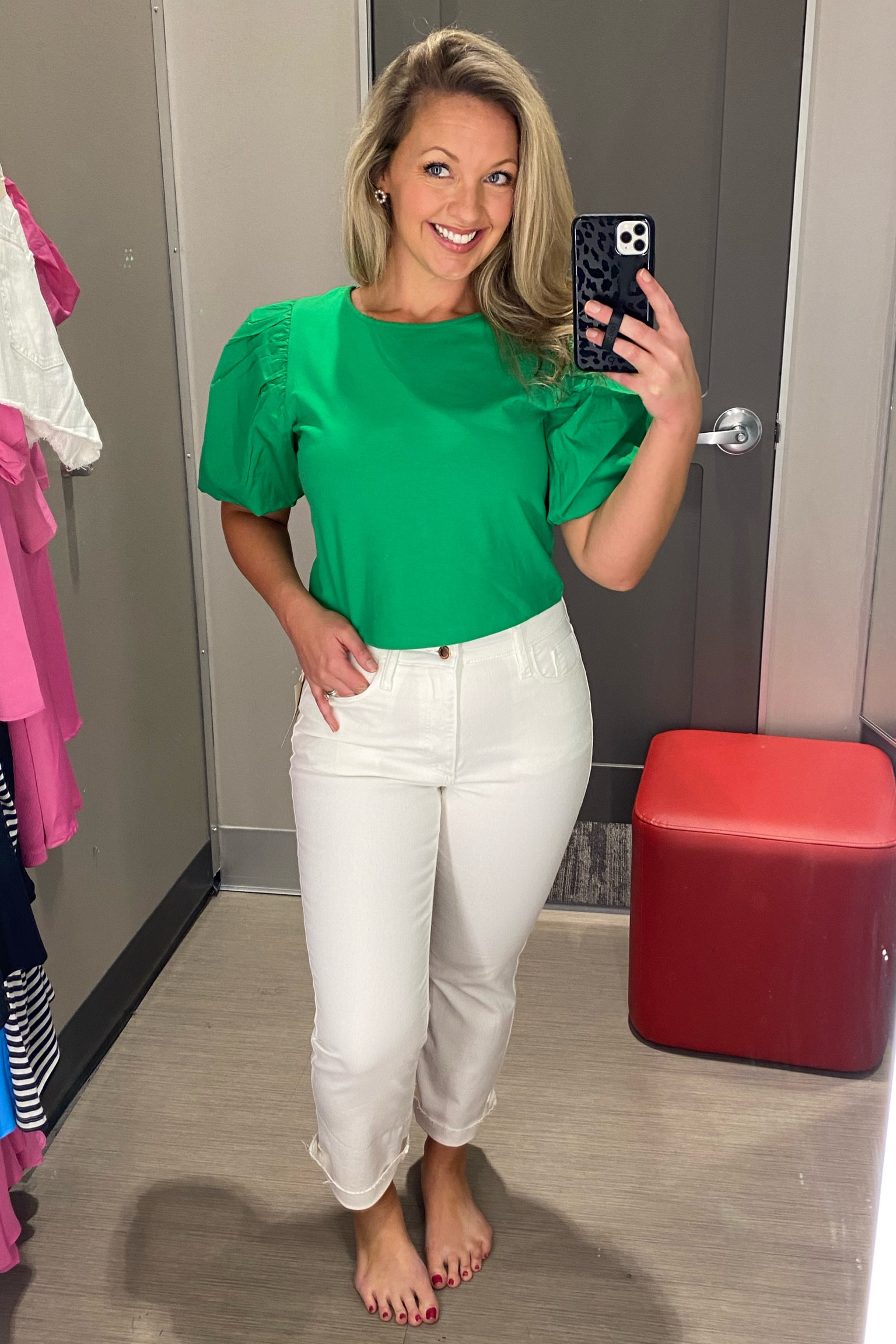 Give me all the green and white! I am wearing a Medium shirt and size 8 pants! 

#Target Target style  St. Patrick’s Day Green Outfit Idea

#LTKunder100 #LTKunder50 #LTKSeasonal
