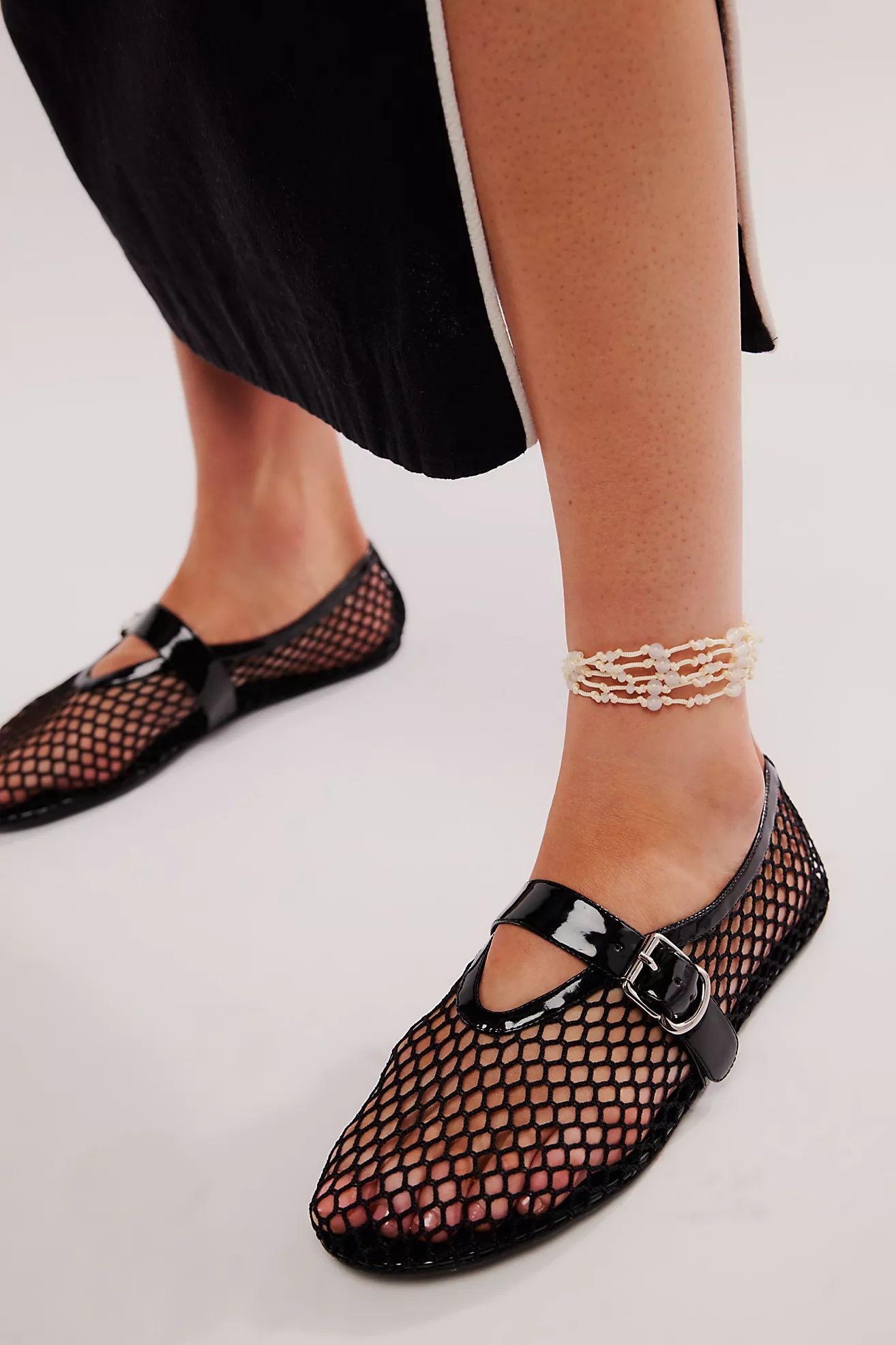 Sutton Mesh Mary Janes | Free People (UK)