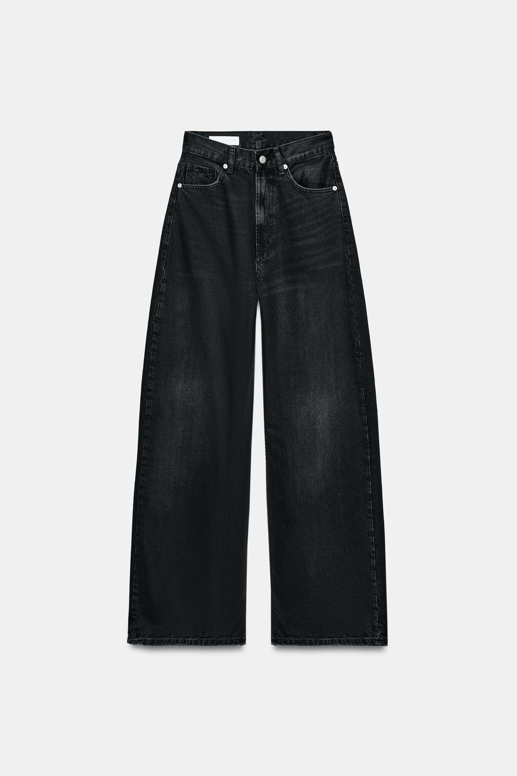 JEANS TRF EXTRA WIDE LEG TIRO ALTO | Zara DE