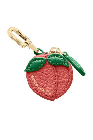 MAISON de SABRÉ Sabrémoj Fruit Charm in Peach | FWRD 