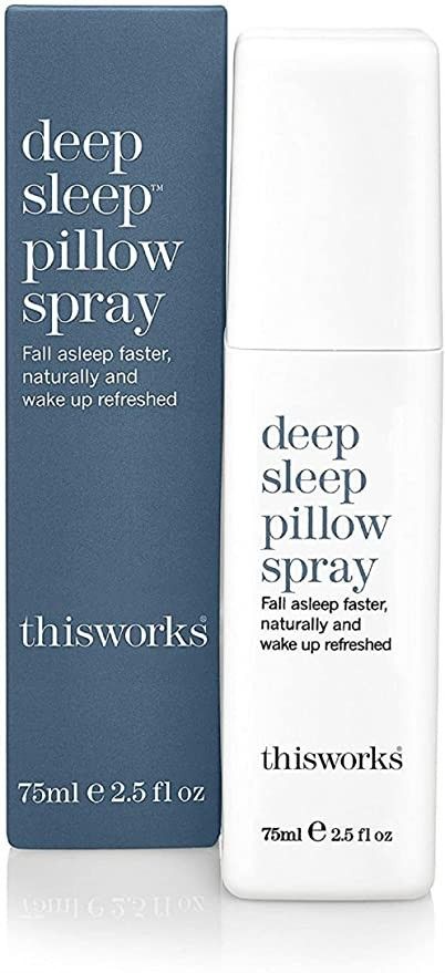 ThisWorks Deep Sleep Pillow Spray: Natural Sleep Aid, Stress & Anxiety Relief, 75ml | 2.5 fl oz | Amazon (US)