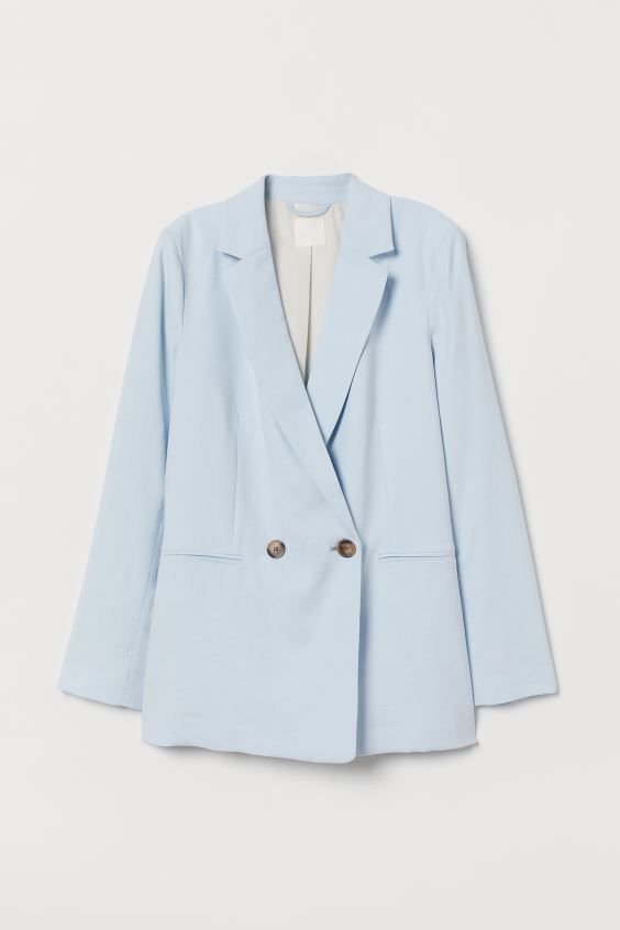 Double-breasted jacket | H&M (UK, MY, IN, SG, PH, TW, HK)