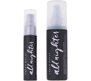 Urban Decay All Nighter Long Lasting Setting Spray w/ Travel | QVC