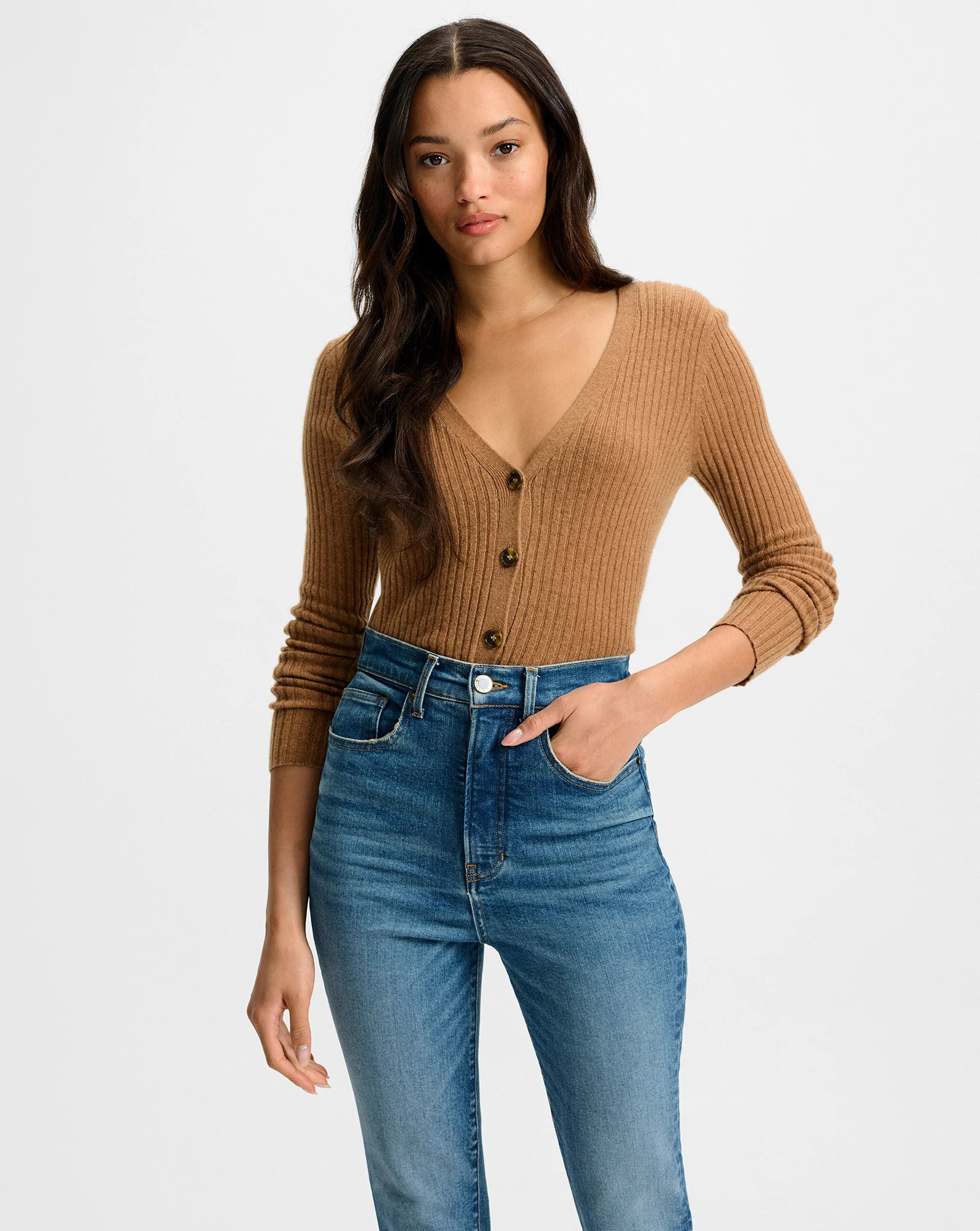 Thelma Cashmere Cardigan | Veronica Beard