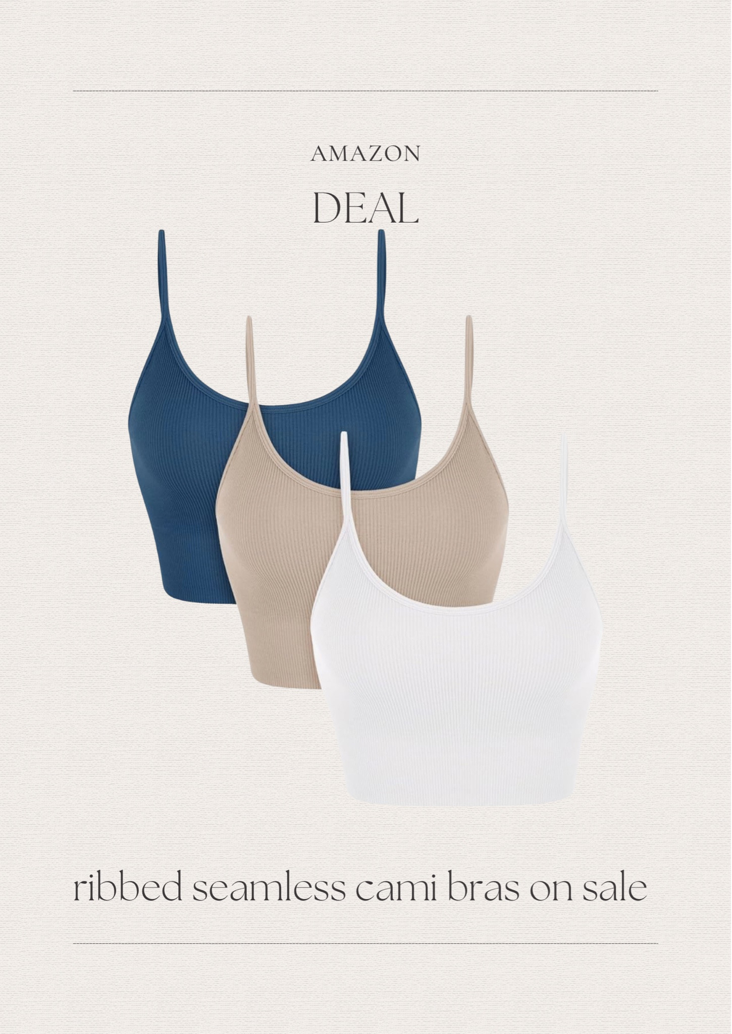 Amazon deal of the day 
Seamleee cami bra tank 

#LTKsalealert #LTKfindsunder50 #LTKstyletip