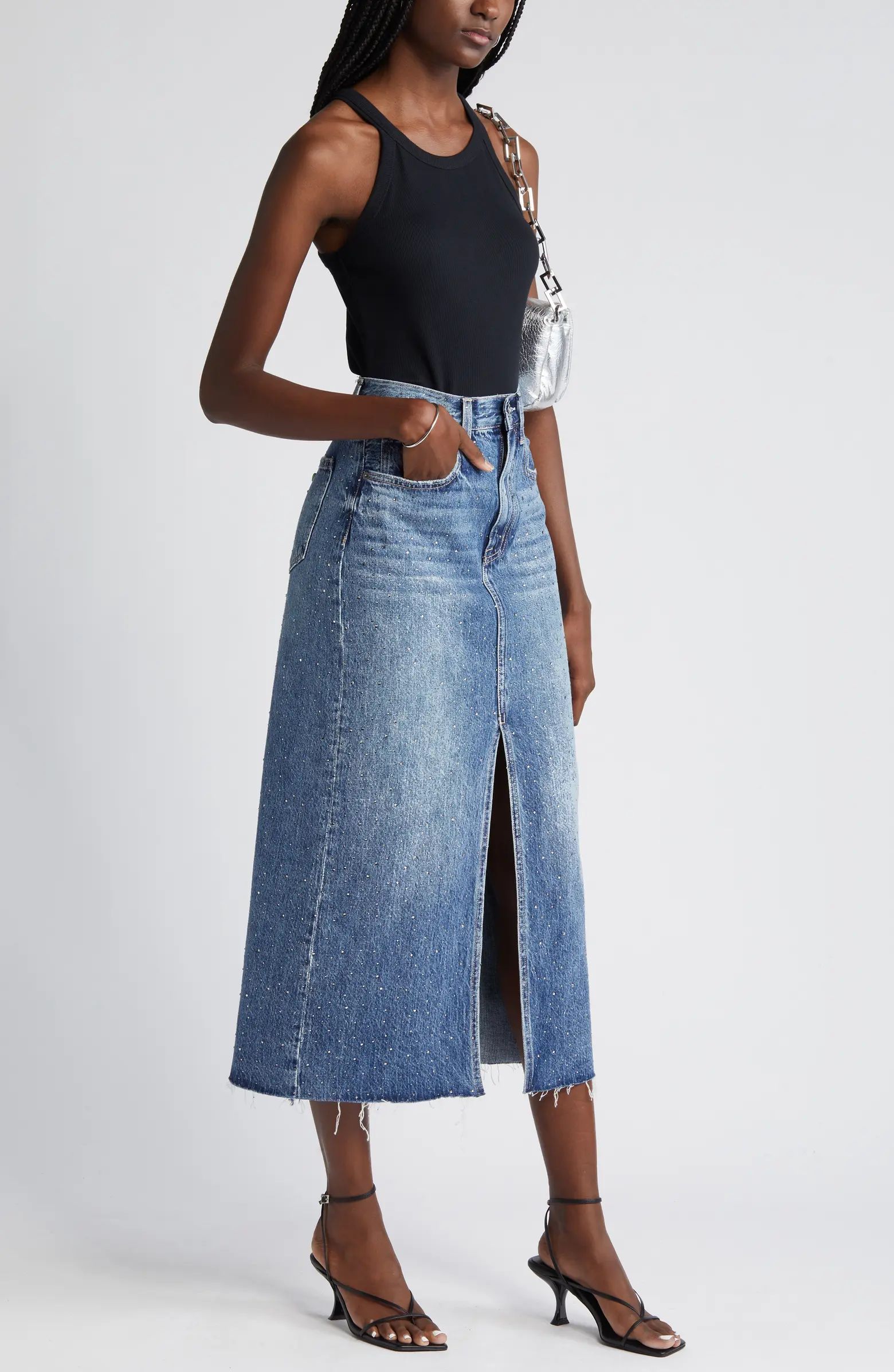 Alice Denim Maxi Skirt | Nordstrom