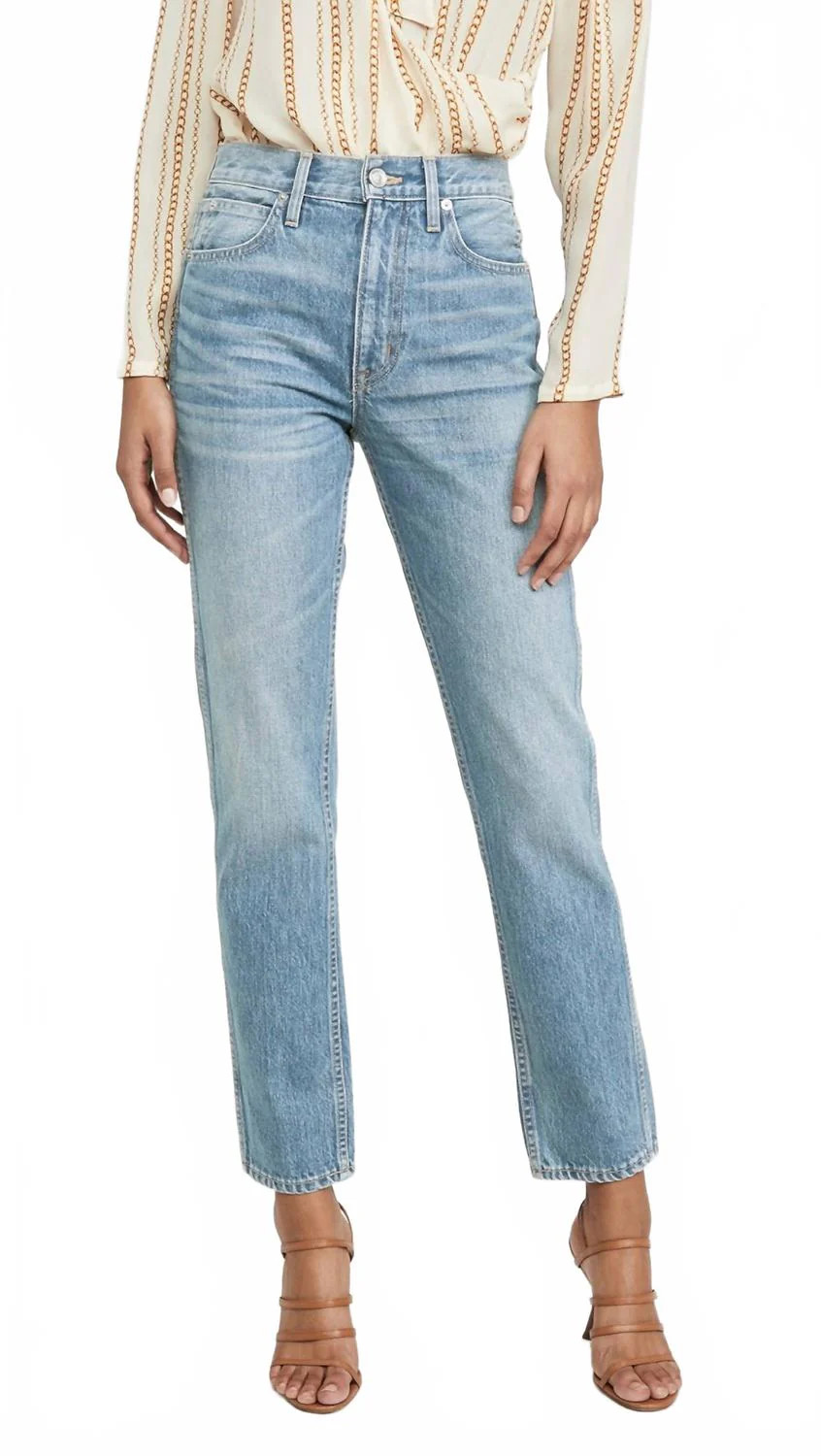 Virginia Slim High Rise Jeans In Sweet Thing | Shop Simon