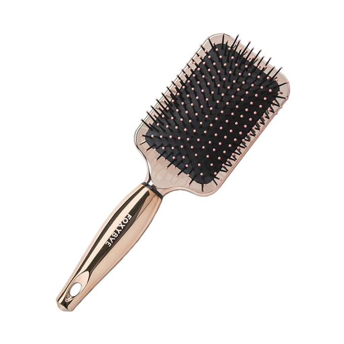 Foxy Bae Paddle Hair Brush - Detangling Hair Brush with Soft Nylon Bristles - Hair Volumizer Styl... | Amazon (US)