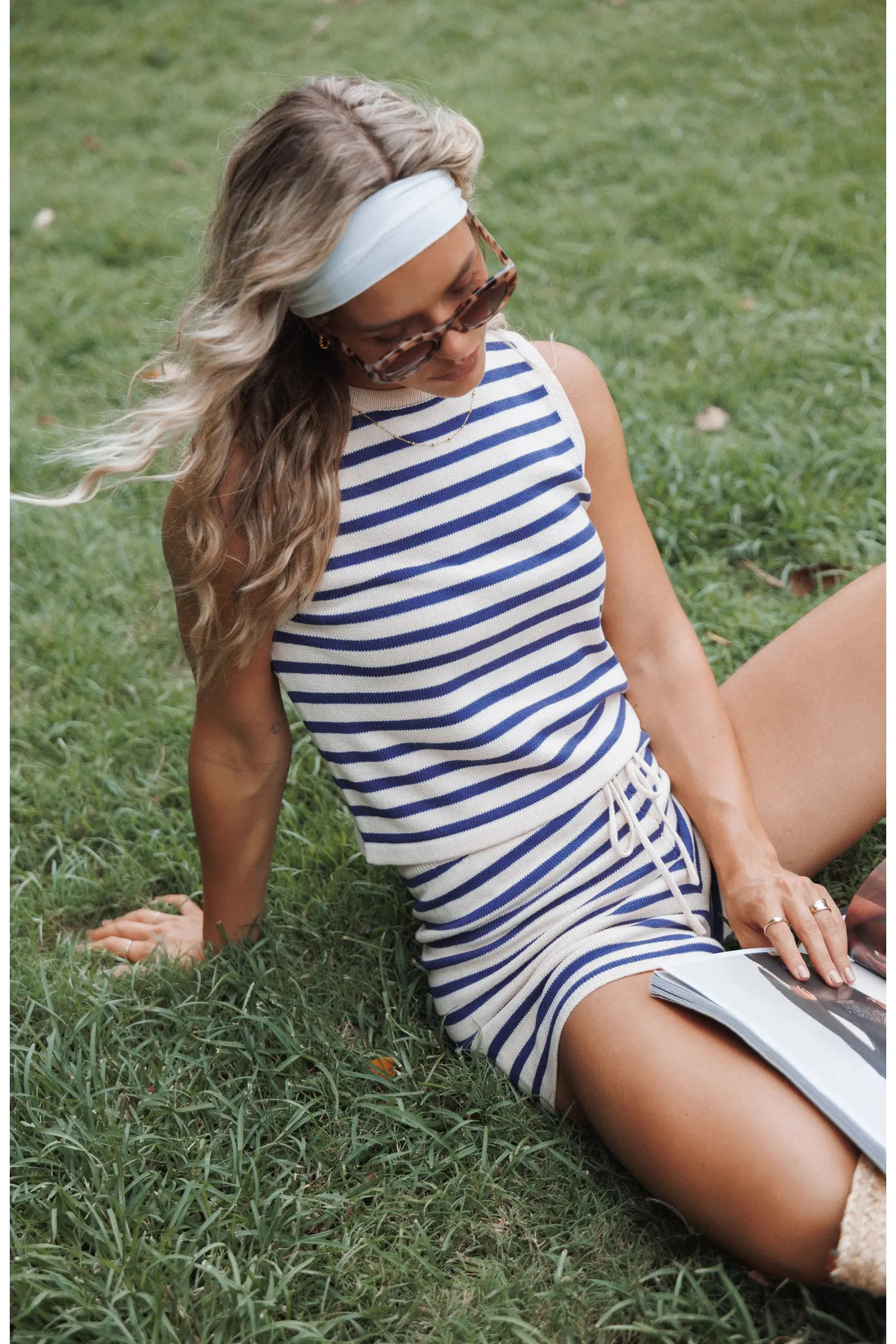 Ilona Stripe Knit Tank & Shorts Set (Women) | Nordstrom | Nordstrom