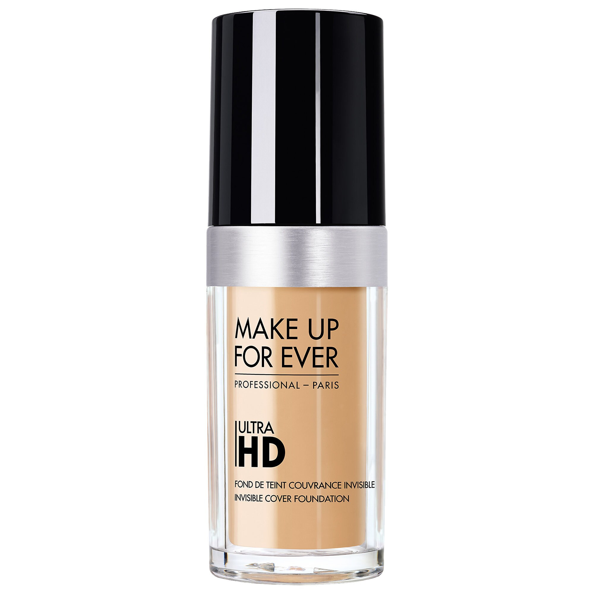 MAKE UP FOR EVER Ultra HD Invisible Cover Foundation Y305 - Soft Beige 1.01 oz/ 30 mL | Sephora (US)