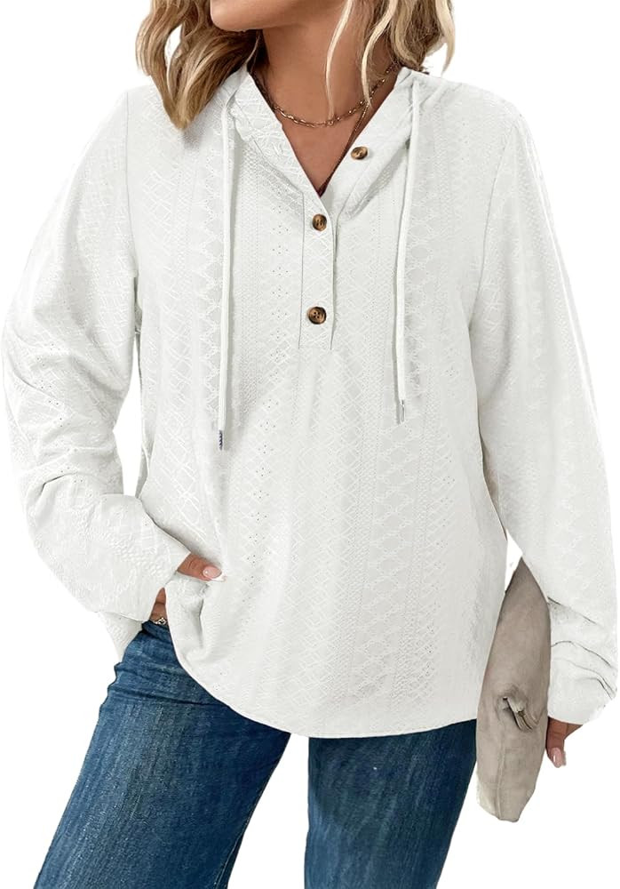 Eytino Plus Size Hoodies for Women Drawstring Pullover(1X-5X) | Amazon (US)