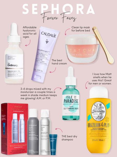 Sephora sale favorites 
Code: TIMETOSAVE 
Hand cream 
Shower gel 
Lip mask 
Dry shampoo 

#LTKover40 #LTKsalealert #LTKbeauty