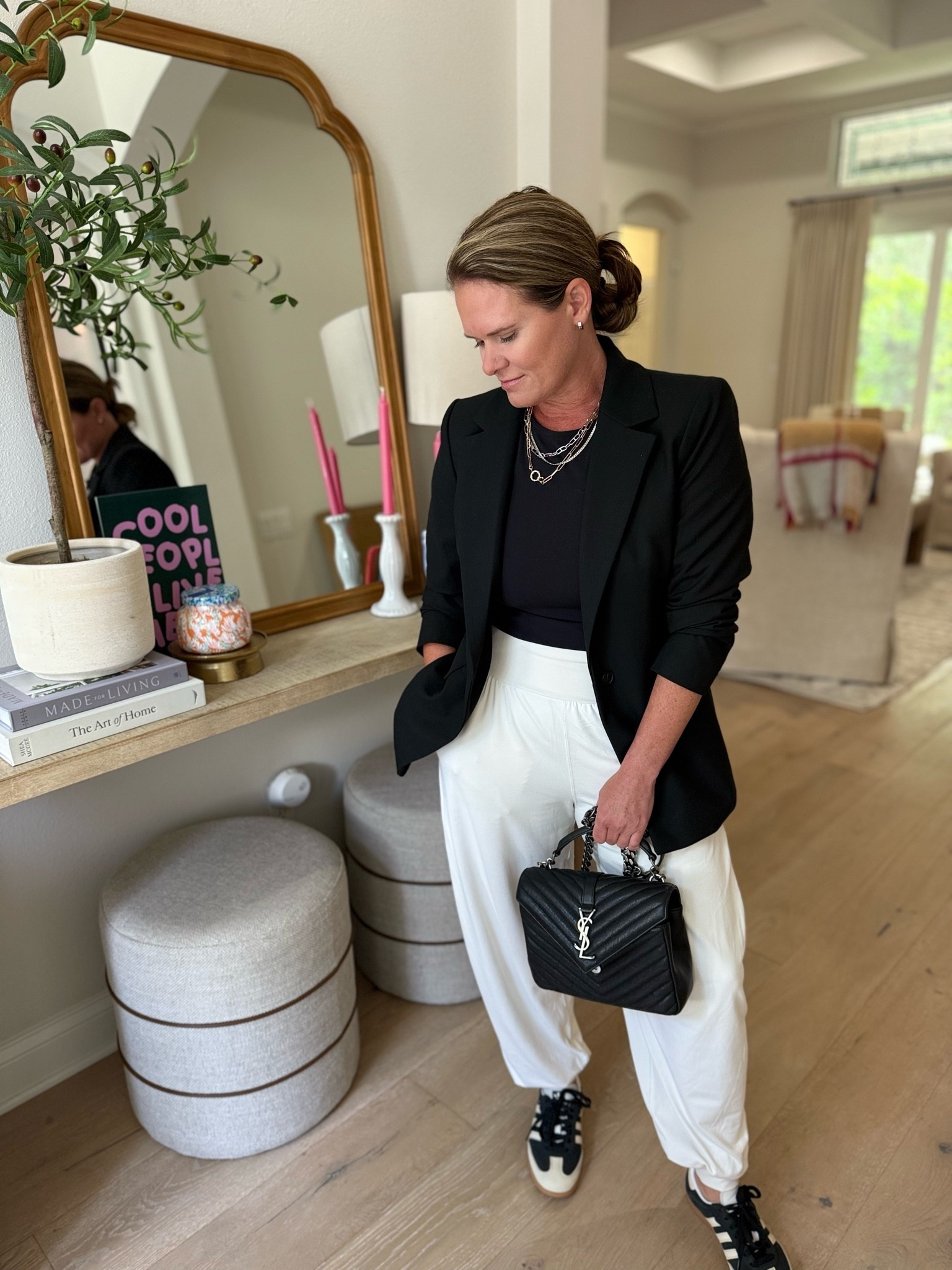 Combining comfort and style for work today! 🙌

#LTKgrwm #LTKWorkwear #LTKOver40