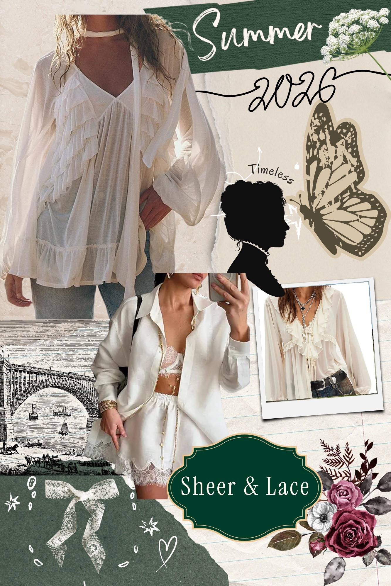 Summer Outfit Trends 2026
Sheer blouses & Lace Trim 💕 Modern day Bridgerton && I’ll take it!

#lace #ltkunder50

#LTKootd #LTKgrwm #LTKSeasonal