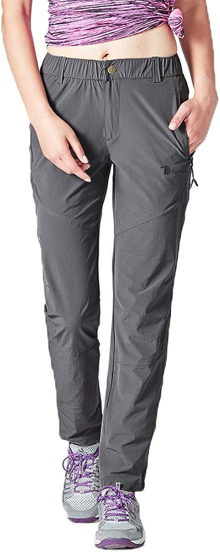 Women's Outdoor Hiking Pants Lightweight Quick Dry Water Resistant Mountain Trouser | Amazon (US)