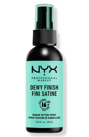 NYX PROFESSIONAL MAKEUP Dewy Finish Long Lasting Makeup Spray at Nordstrom Rack | Nordstrom Rack