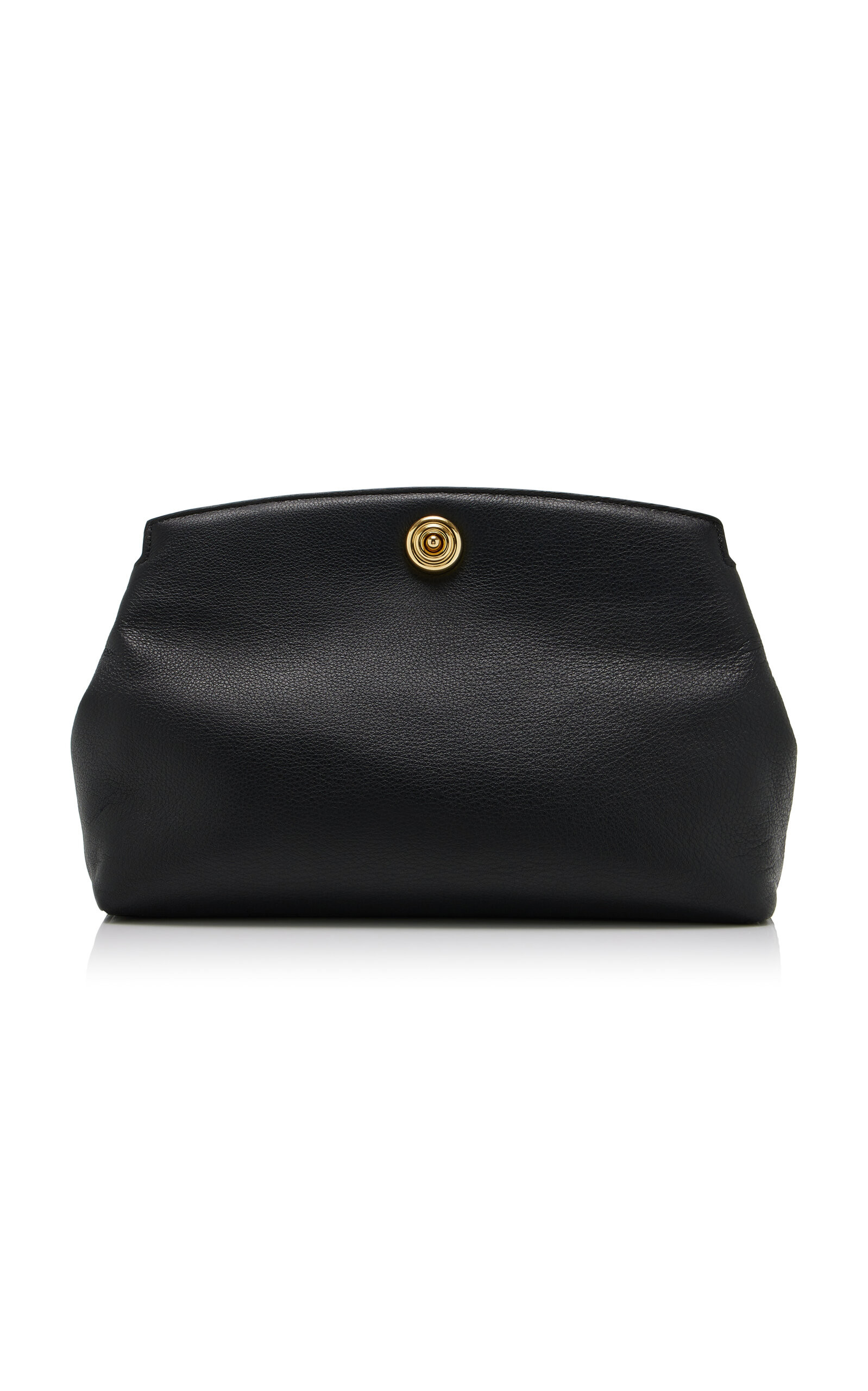 Push-Lock Leather Pouch | Moda Operandi (Global)