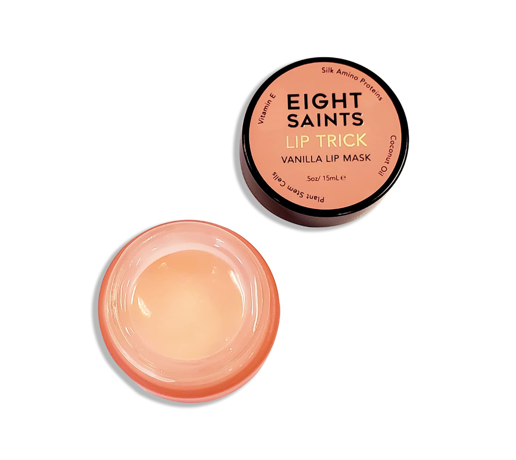 Eight Saints Lip Trick Vanilla Lip Mask, Natural and Organic Lip Gloss Treatment for Full, Soft L... | Amazon (US)