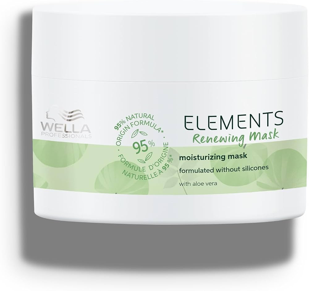Wella Professionals Elements Silicone Free Renewing Moisturizing Hair Mask For All Types Normal t... | Amazon (US)