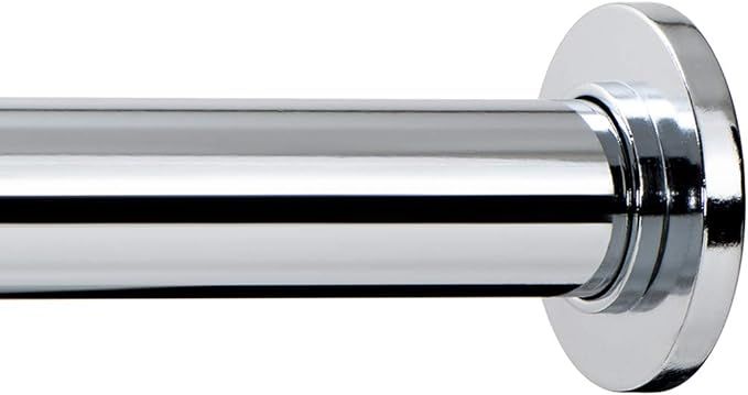 Ivilon Tension Curtain Rod - Spring Tension Rod for Windows or Shower, 54 to 90 Inch. Chrome | Amazon (US)