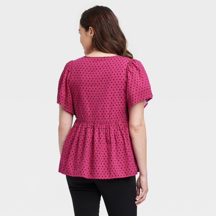 Women's Flutter Short Sleeve Top - Knox Rose™ | Target