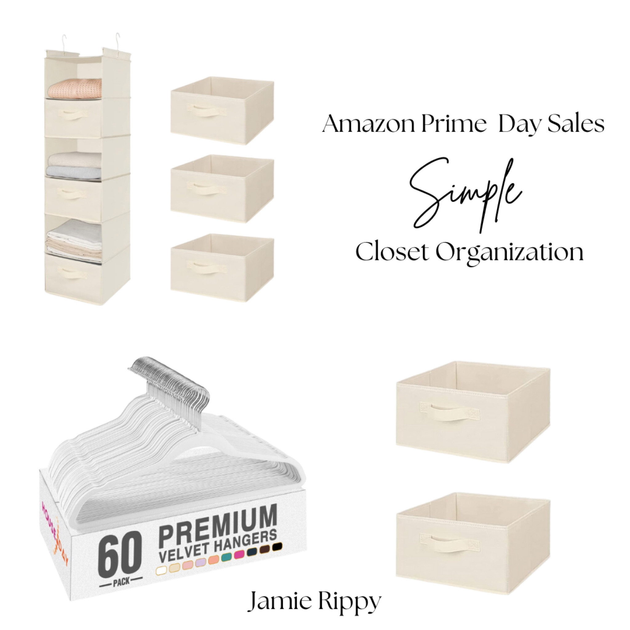 Amazon Prime Day Deals. Simple closet organization! Save space by getting rid of dressers and use these instead. Buy the extra 2 drawers - trust me!

#LTKhome #LTKxPrime