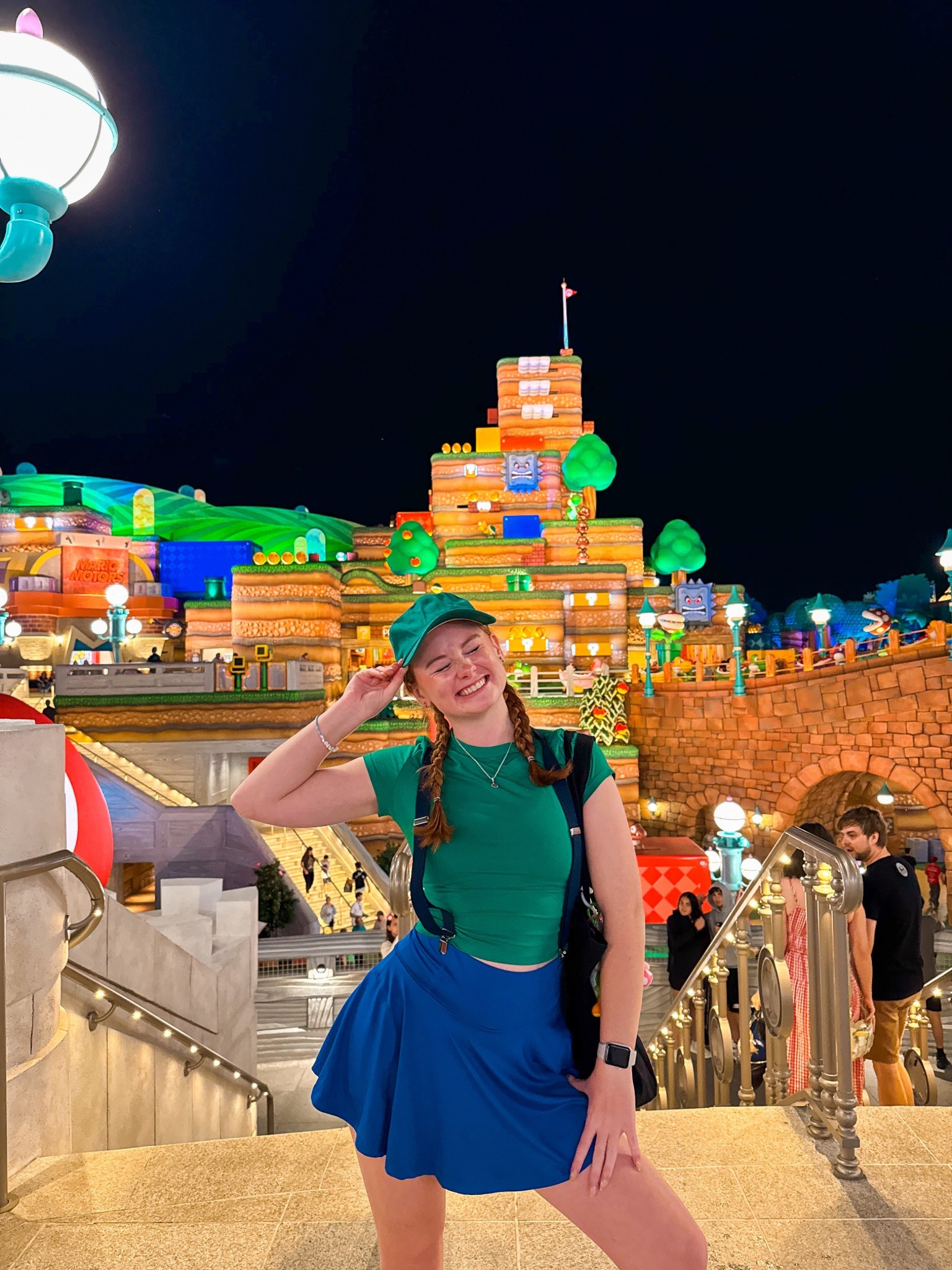 Luigi inspired outfit for Super Nintendo world at epic universe💚✨🎢🌍

#LTKuk #LTKstyletip #LTKtravel