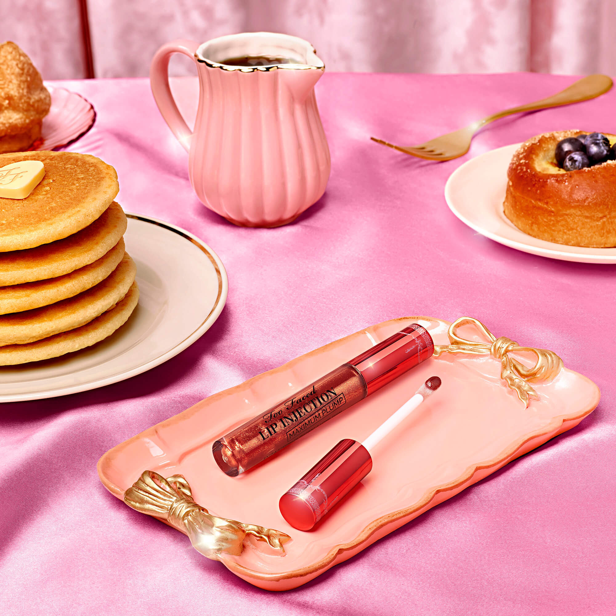 Lip Injection Plumping Lip Gloss - Maple Syrup Pancakes | Too Faced US