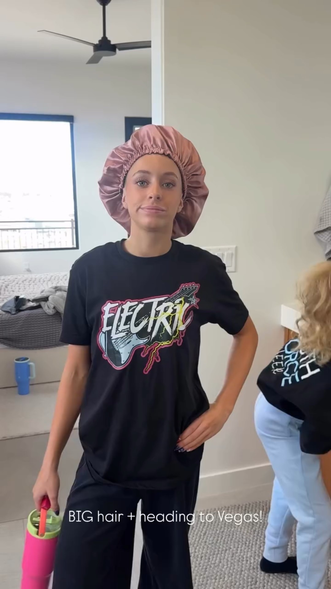 BIG hair + heading to Vegas!  @southforcecheer