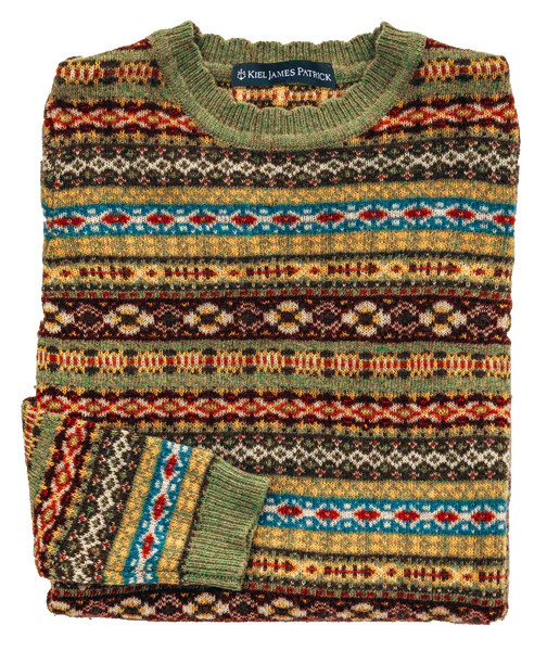 Saranac Fern Fair Isle Sweater | Kiel James Patrick