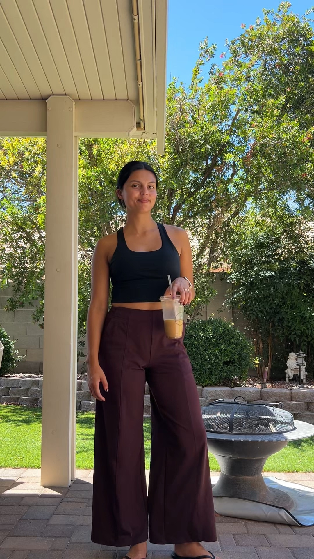 Wearing XS in the pants & S in the top 