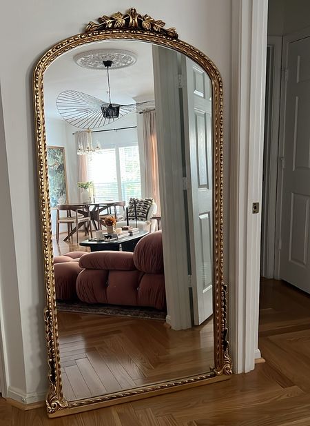Baroque floor mirror in gold -mine is the Alice mirror 

#LTKhome