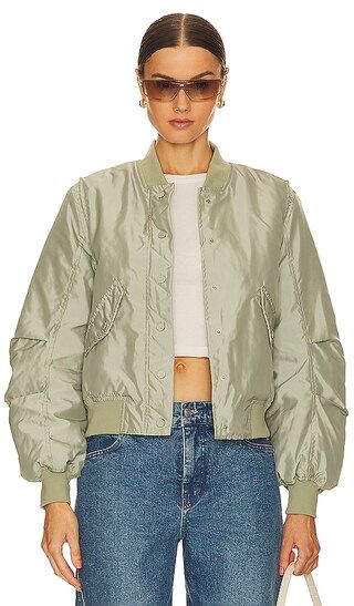 Bomber Jacket in Going Steady | Revolve Clothing (Global)