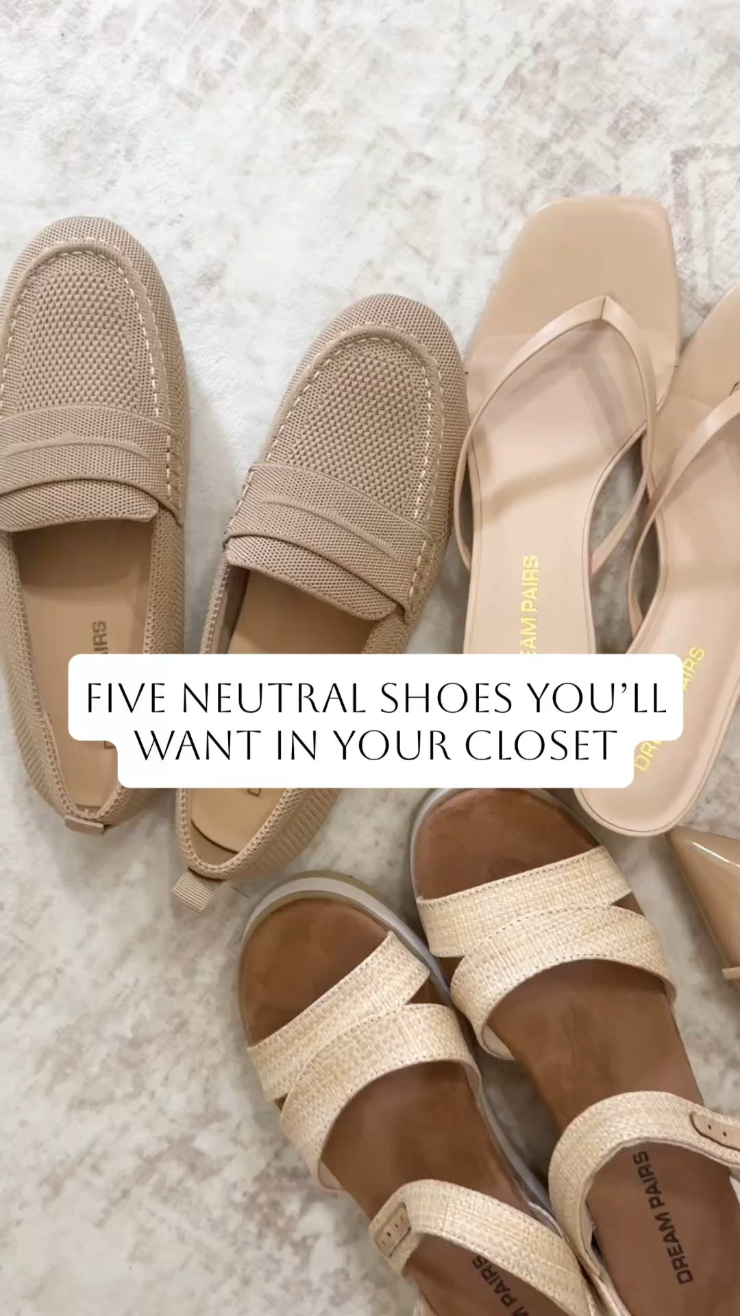 From sandals, sneakers to loafers and heels, these neutral picks will work with everything all season long.

Amazon summer shoes, neutral summer shoes, women’s summer sandals, Amazon fashion finds, comfortable summer shoes, affordable sandals, classic summer style, neutral outfit ideas, capsule wardrobe essentials, everyday summer fashion, block heel sandals, woven flats, casual summer sneakers, vacation shoes, midlife fashion
#AmazonFashion #AmazonFinds #AmazonShoes #SummerShoes #NeutralStyle #ClassicStyle #MidlifeFashion #Over50Style #AffordableFashion #SummerStyle #CapsuleWardrobe #NeutralOutfits #ComfortableStyle #EverydayStyle #FashionFinds

#LTKWorkwear #LTKootd