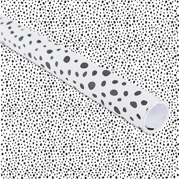 Renewing Minds, White & Black Spots Bulletin Board Paper, 48 Inch x 12 Feet, 1 Roll | Amazon (US)