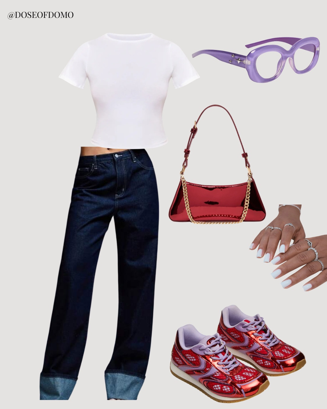 *Purse is from Aldo 
*Glasses are from Fashion Nova #EverydayStyle #DenimStyle #WhatToWear #CasualChic #StreetStyle