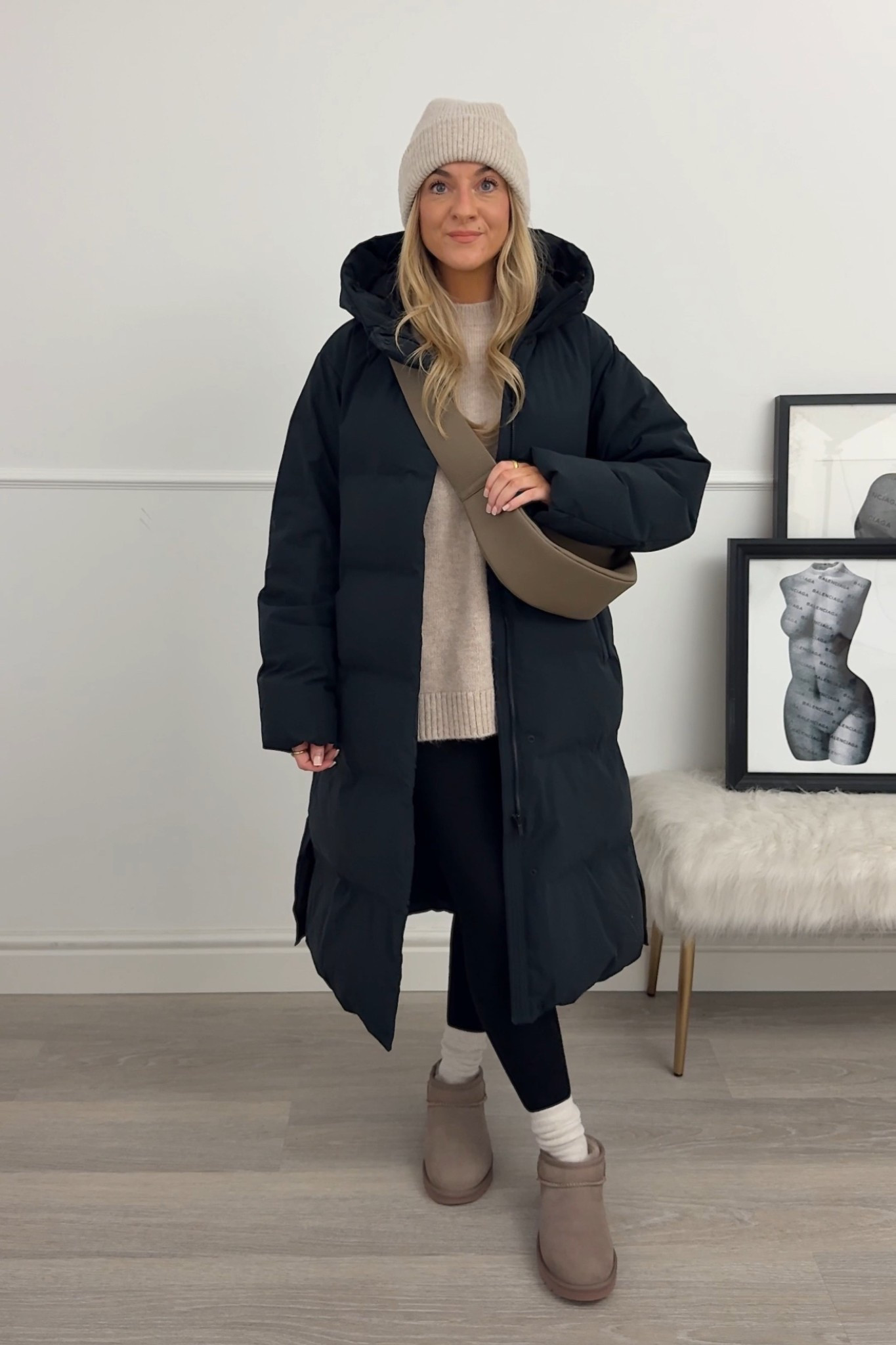 Puffer coat & leggings outfit with Uggs 

#LTKCyberWeek #LTKsale #LTKwinter