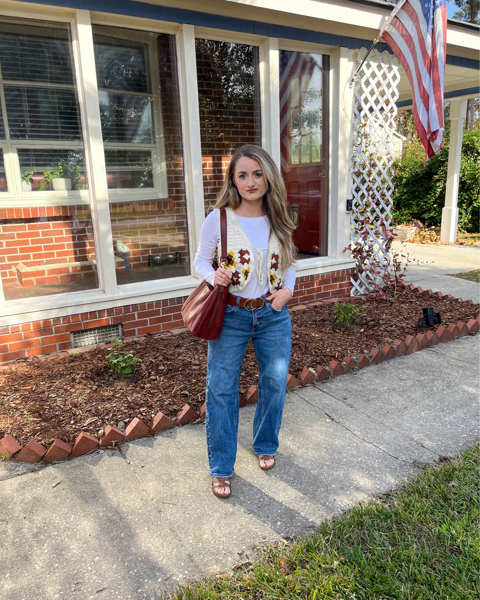 Crochet vest is thrifted but I found some similar ones that are really cute. My jeans come in an extra short length for my petite ladies and are on sale right now!

#LTKStyleTip #LTKSaleAlert #LTKPetite