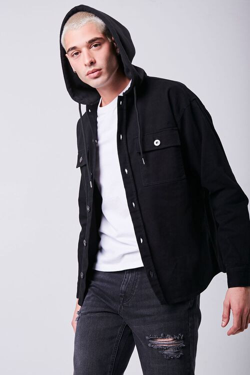 Hooded Combo Shirt | Forever 21 | Forever 21 (US)