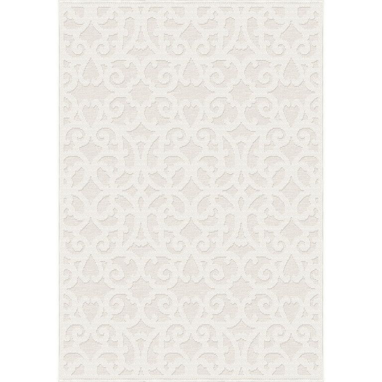 My Texas House Arlington, Reversible, Indoor/Outdoor Woven Area Rug, Off-White, 7'9" x 10'10" | Walmart (US)