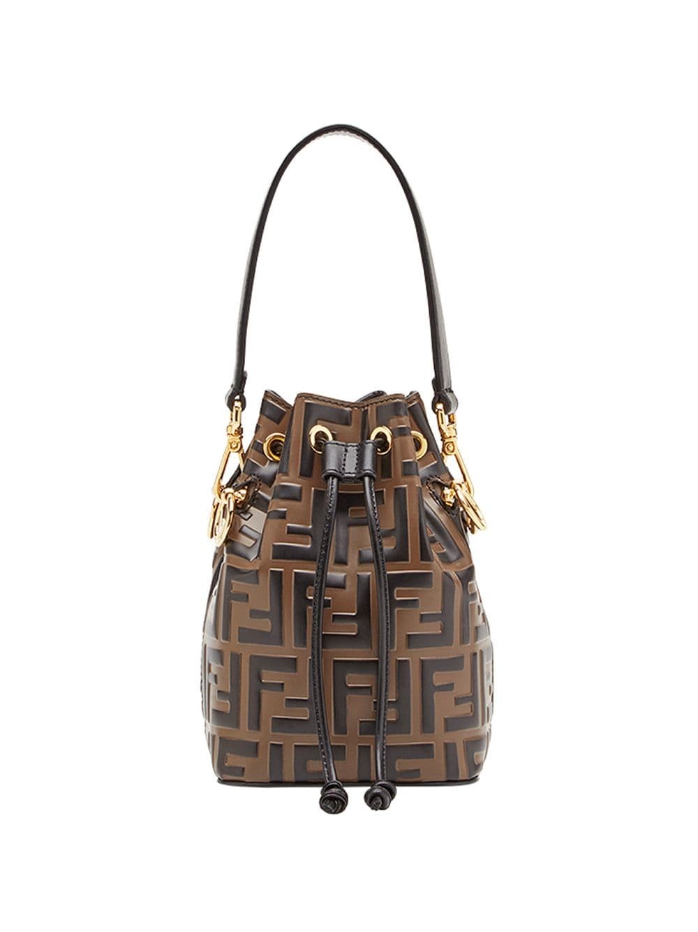 Fendi Mon Tresor mini bag - Brown | FarFetch Global