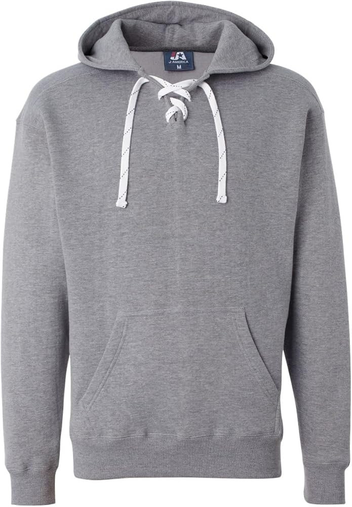 J. America NCAA Mens Sports lace up hoodie sweatshirt | Amazon (US)