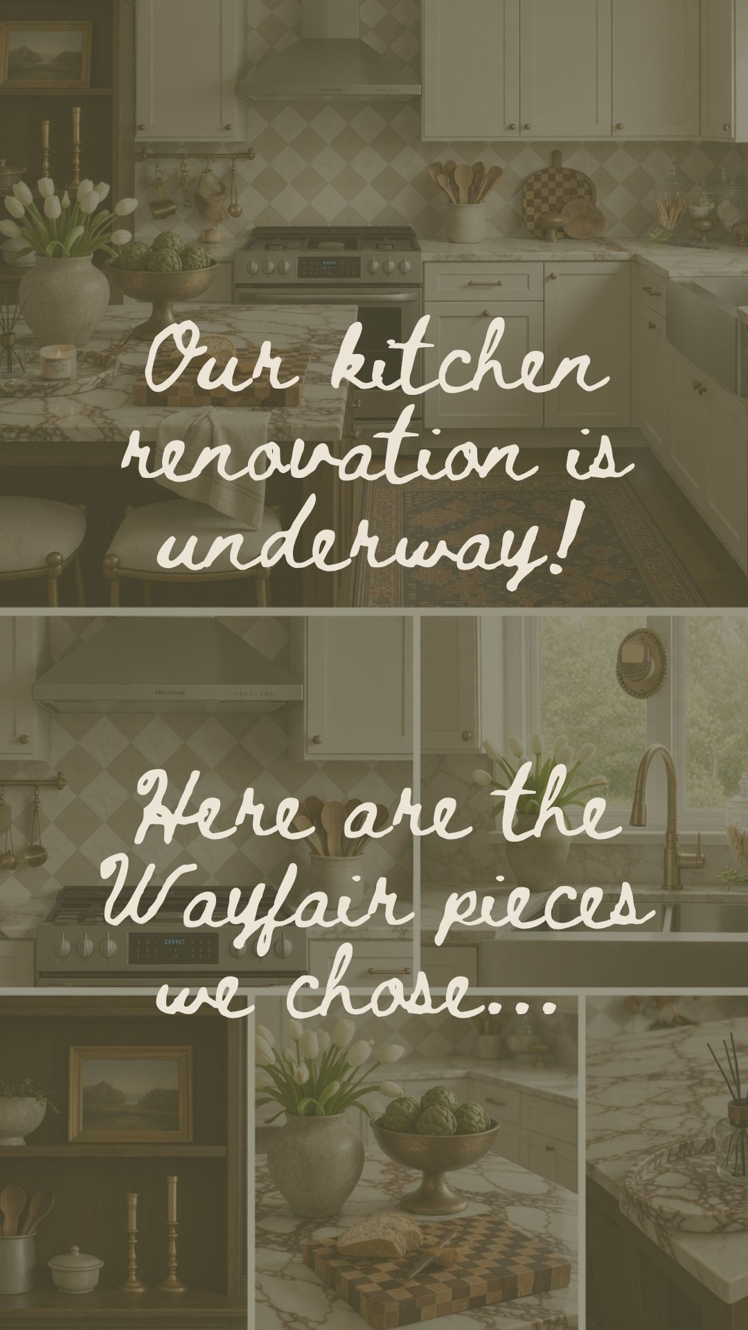 Small Kitchen Renovation Ideas | Budget-Friendly Kitchen Makeover | @wayfair #wayfairpartner #wayfaircreator #wayfairelevate #kitchenreno #ad #wayfair #kitchenhardware 

 #LTKdayinmylife #LTKHome #LTKSaleAlert