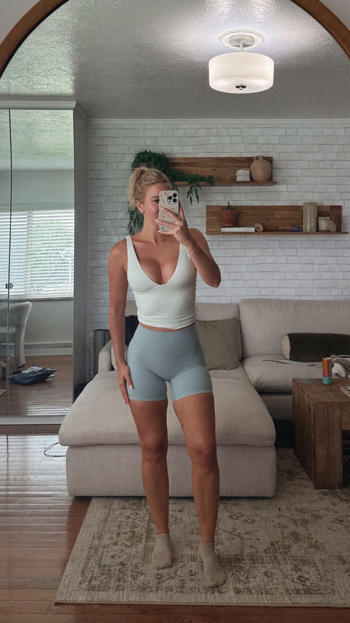 At home pilates outfit for today 

#LTKSummerEdit #LTKActive #LTKStyleTip