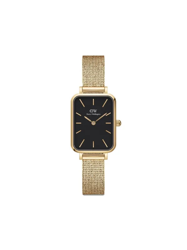 Daniel Wellington Quadro Pressed Evergold Watch - Farfetch | Farfetch (CN)