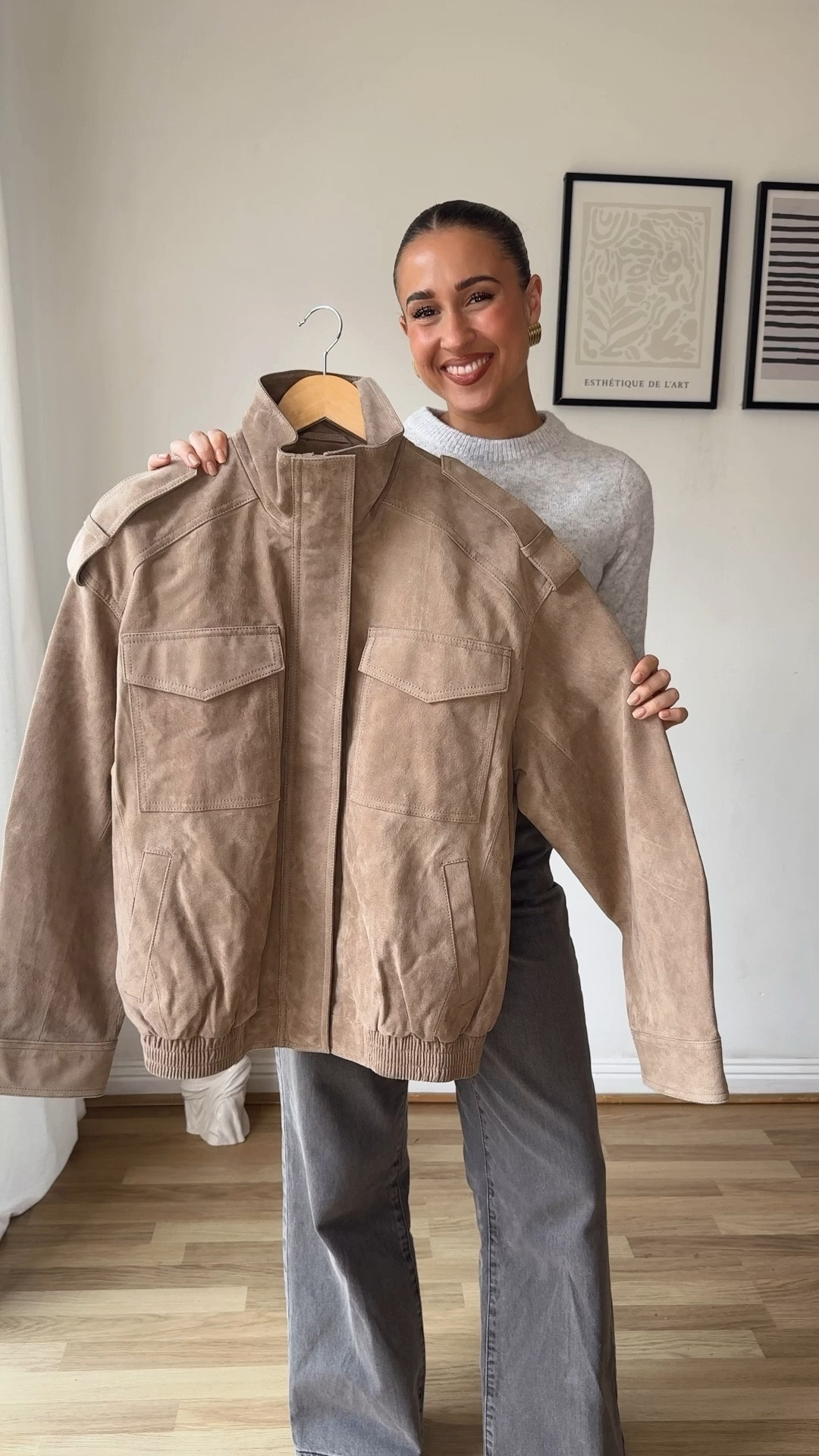 Styling up the viral Zara faux suede jacket 🤎🧸🍁

#LTKuk #LTKautumn #LTKeurope