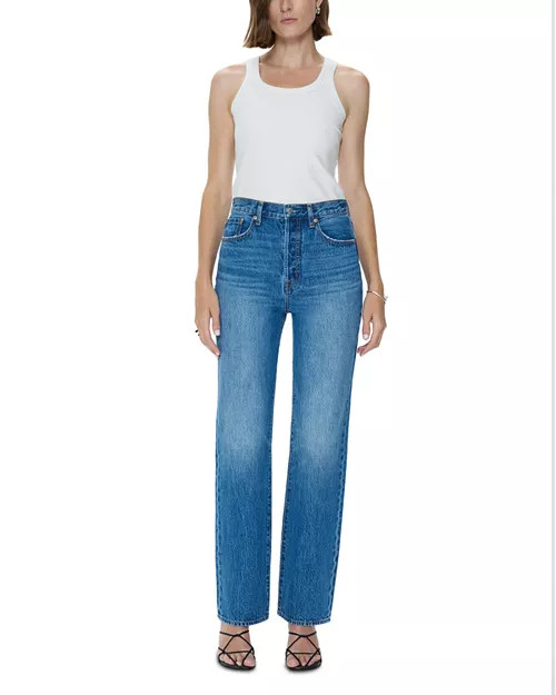 Cassie High Rise Straight Leg Jeans in Cameo Vintage | Bloomingdale's (US)