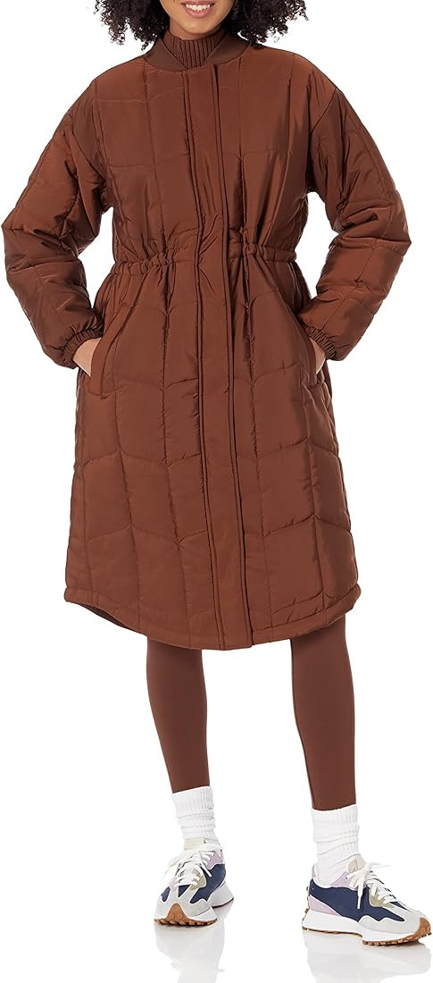 Amazon Essentials Women's Oversized Quilted Coat (Available in Plus Size) | Amazon (US)