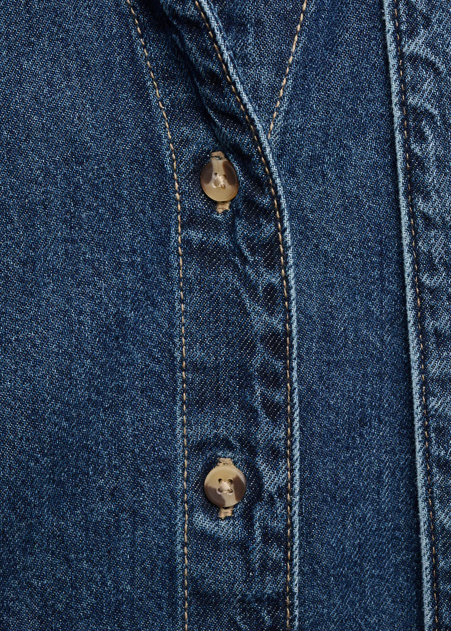 Denim shirt with bow - Women | MANGO USA | Mango (US/MX/AU)