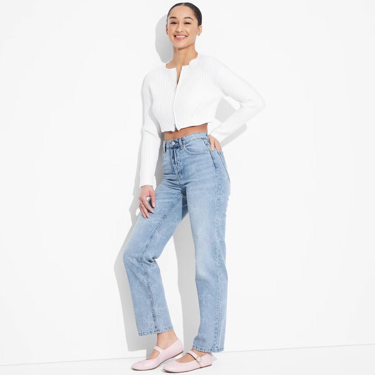 Women's High-Rise Straight Jeans - Wild Fable™ | Target